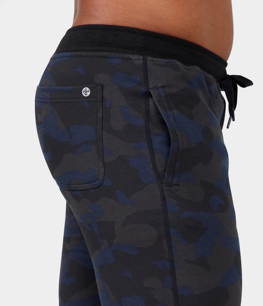 Black Men's Manduka RECHARGE Jogger | 8500599