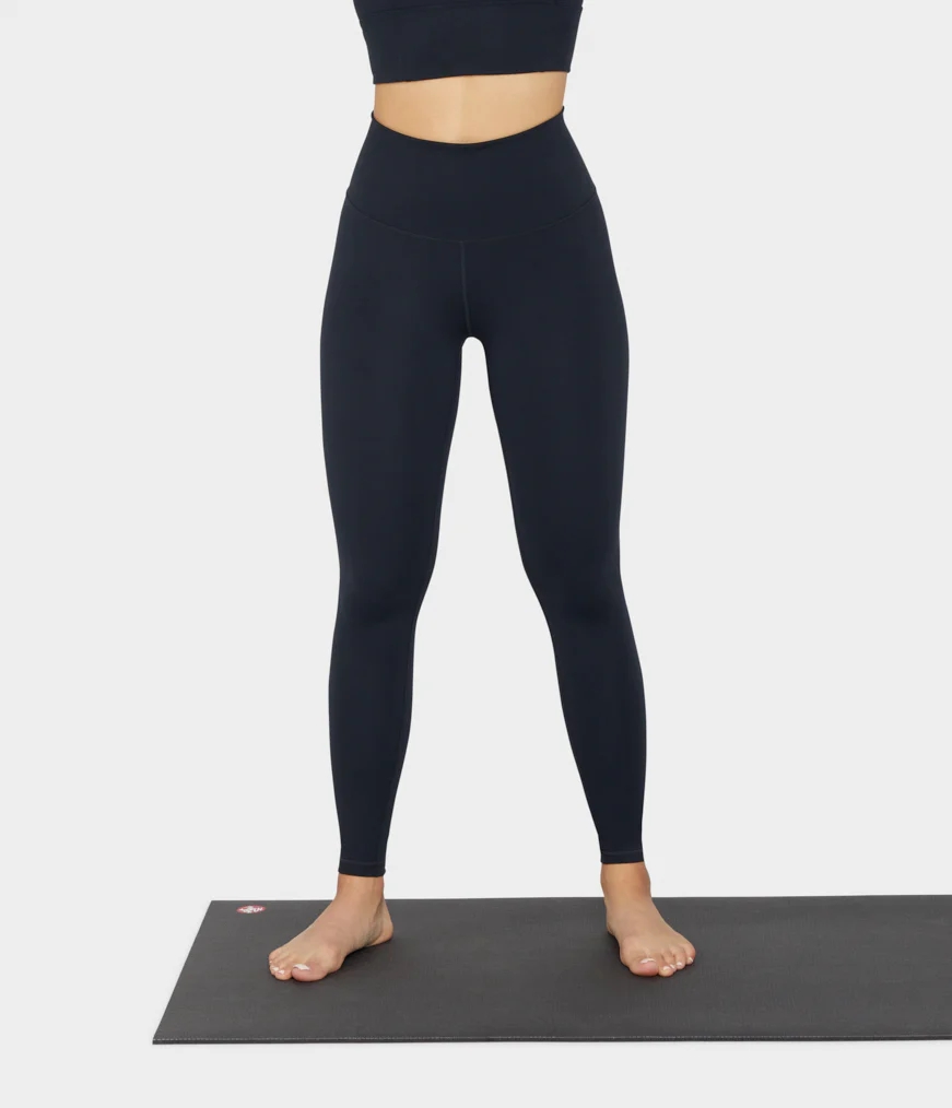 Black Women's Manduka ESSENCE Leggings | 4671654