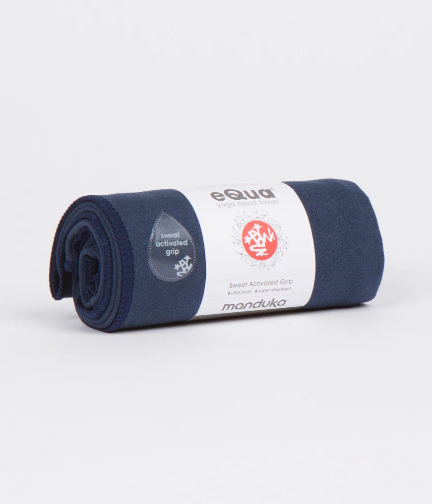 Blue Men's Manduka EQUA YOGA HAND Towels | 3940114