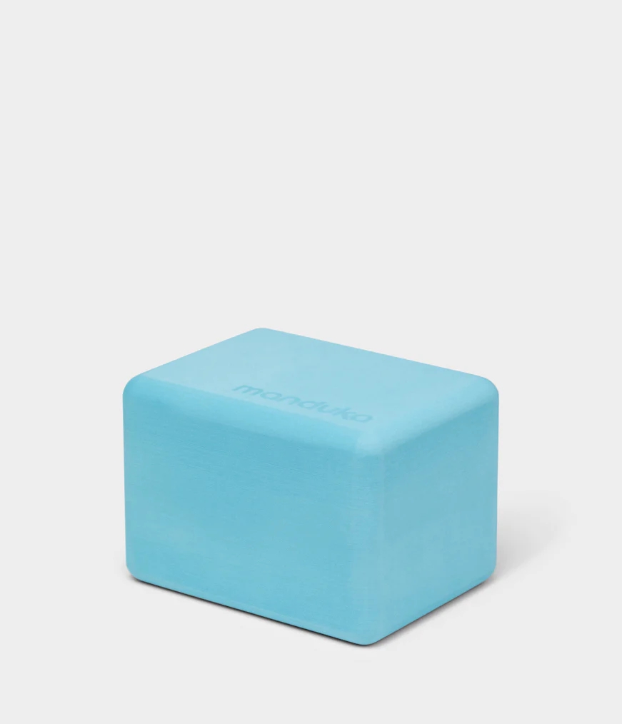 Blue Men's Manduka RECYCLED FOAM YOGA MINI Blocks | 6767714