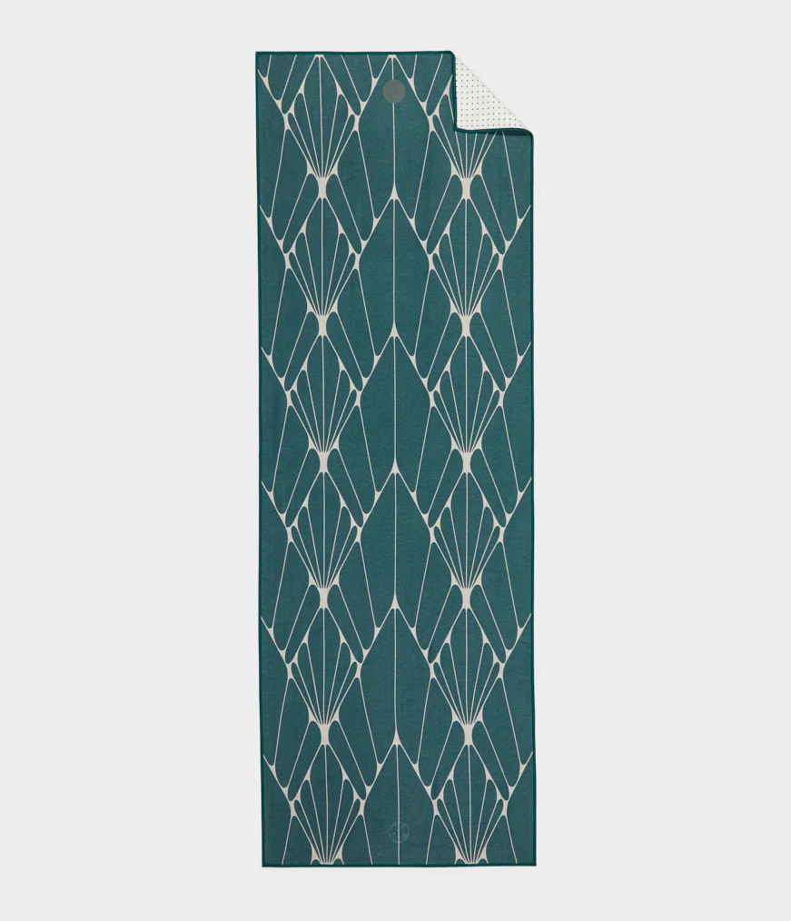 Green Men's Manduka YOGITOES REPREVE YOGA MAT Towels | 2154622