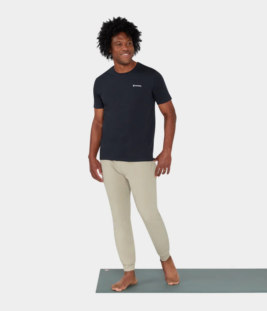 Grey Men's Manduka RECHARGE Jogger | 2850813