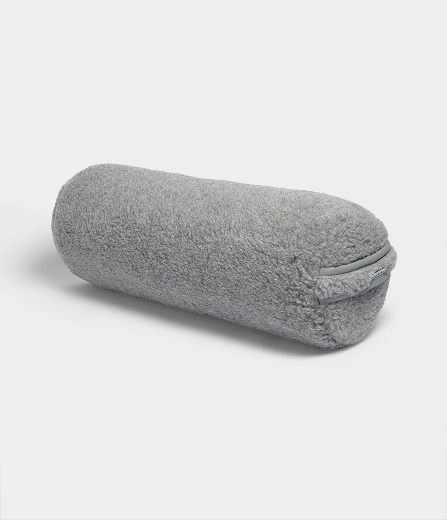 Grey Men's Manduka WOOL ROUND Bolster | 6563330