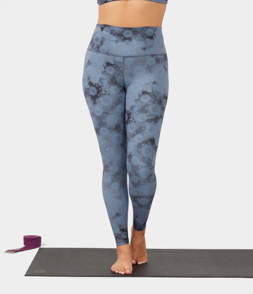 Grey Women's Manduka ESSENCE Leggings | 8062750
