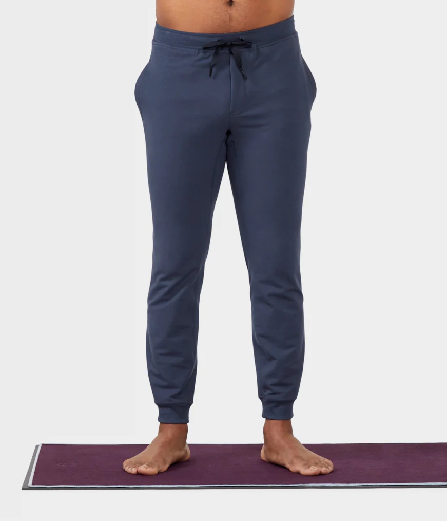 Navy Men's Manduka RECHARGE Jogger | 4696211