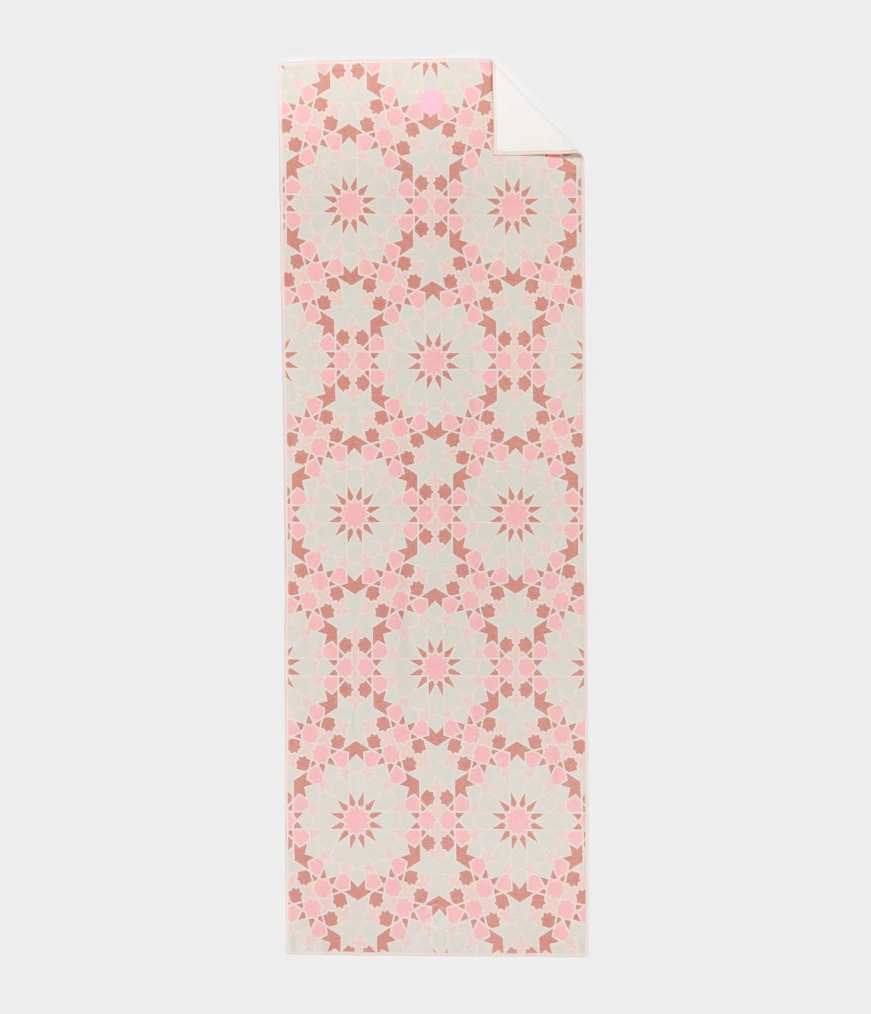 Pink Women's Manduka YOGITOES REPREVE YOGA MAT Towels | 2097123